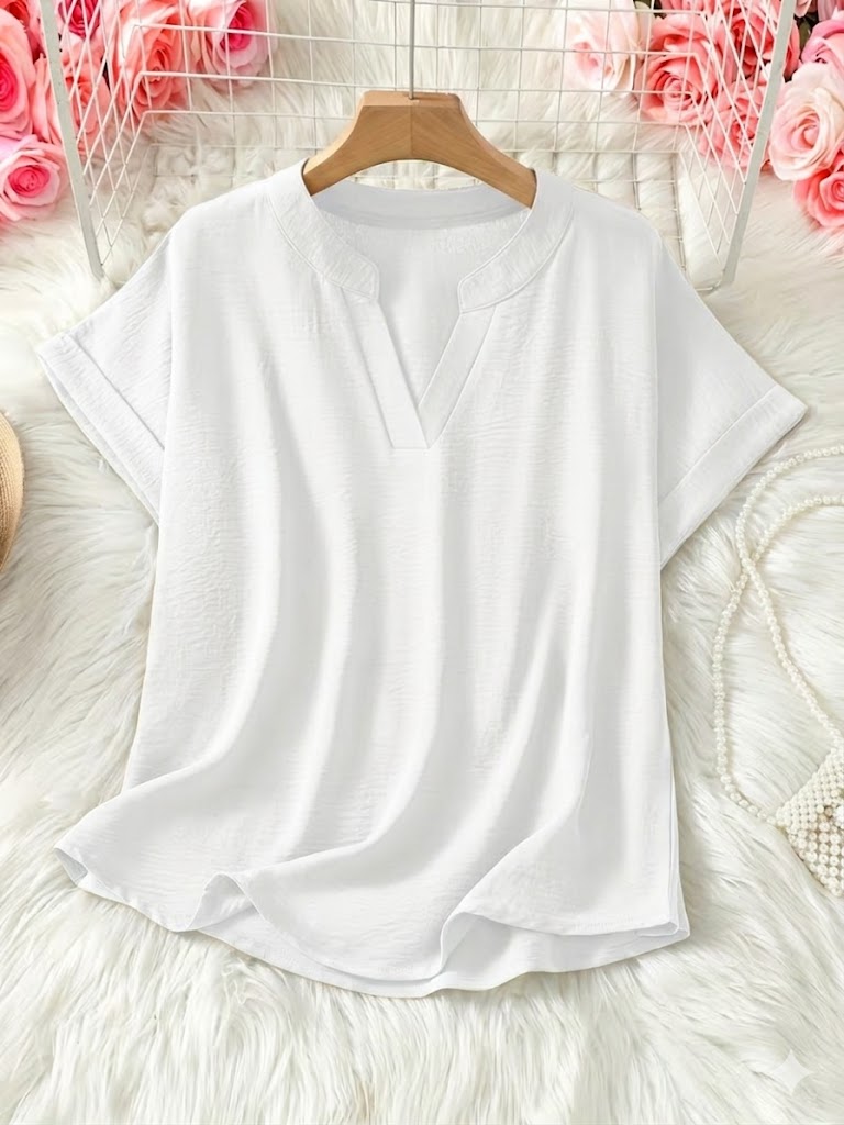 Haut Chic Col V
